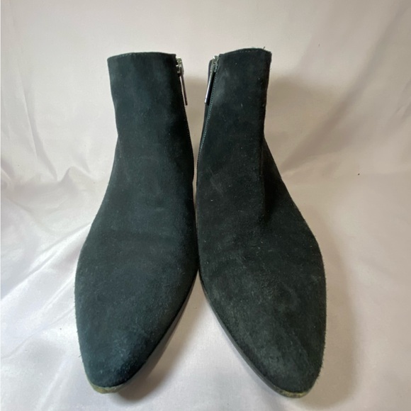 Aquatalia Shoes - Aquatalia Black Suede Ankle Booties